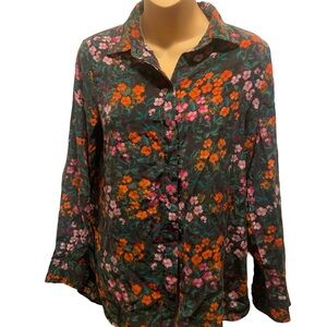 Floral Women's Top - Multicolor